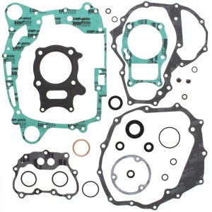 Honda TRX250TE Recon Complete Gasket Kit - Vertex Pistons - MicroPore gasket material - `02-`14